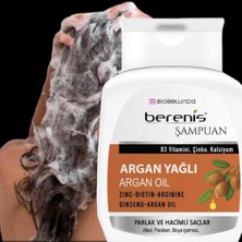 BioBellinda Berenis Argan Yağlı Şampuan 290 ml Parlak ve Hacimli Saçlar