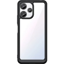 Microcase Xiaomi Poco M6 Pro 5g Shield Darbeye Dayanıklı Yarı Esnek Plastik Kılıf - AL8100