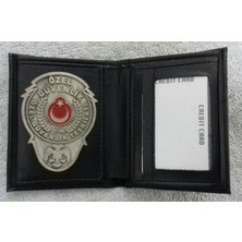 Aldatmaz Özel Güvenlik Rozetli Cüzdanı Al-Sadece Özel Güvenlik Görevlisi Satın Alabılır-Sıvıle Satılmaz