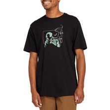 Volcom Siyah Erkek T-Shirt A5012305_Skate Vitals Axel 1