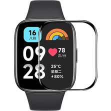 Sneezy Xiaomi Redmi Watch 3 Active Ile Uyumlu Polymer Temperli Nano 0.5 mm Watch Ekran Koruyucu