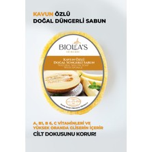 Biolea's Kavun Özlü Doğal Süngerli Sabun 130 gr