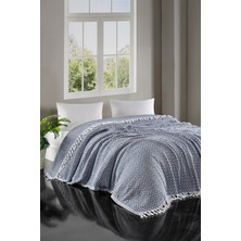 Casnack Sayina Model Indigo Çift Kişilik Pike 1600GR. 200X230CM