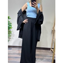 Primavera Keten Kimono Takım