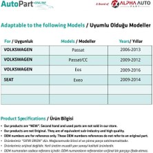 Alpha Auto Part Volkswagen Passat,cc,eos Için Bagaj Kilit Dişlisi