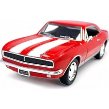 Peda Toy Metal Model Chevrolet Lisanslı Die-Cast Araç 1,36 Çek Bırak Kapı Aç Kapa 1967 Chevrolet Camaro