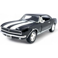 Peda Toy Metal Model Chevrolet Lisanslı Die-Cast Araç 1,36 Çek Bırak Kapı Aç Kapa 1967 Chevrolet Camaro