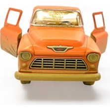 Peda Toy Metal Model Chevrolet Lisanslı Die-Cast Araç 1,36 Çek Bırak Kapı Aç Kapa 1955 Chevrole Pick Up Çamur