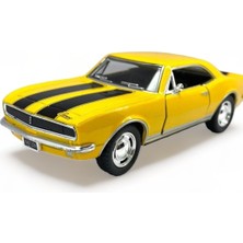 Peda Toy Metal Model Chevrolet Lisanslı Die-Cast Araç 1,36 Çek Bırak Kapı Aç Kapa 1967 Chevrolet Camaro