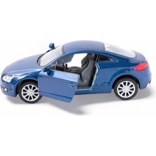 Peda Toy Metal Model Audi Lisanslı Die-Cast Araç 1,36 Çek Bırak Kapı Aç Kapa 2008 Audi  Tt Coupe