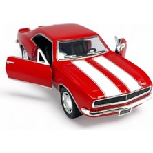 Peda Toy Metal Model Chevrolet Lisanslı Die-Cast Araç 1,36 Çek Bırak Kapı Aç Kapa 1967 Chevrolet Camaro