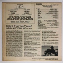 Hair The American Tribal Love Rock Musical Lp Plak