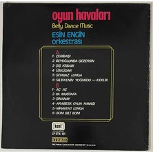 Esin Engin Orkestrası Oyun Havaları Belly Dance Müzik Lp Plak (1977 Orjinal Dönem Baskı)