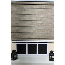 Storburada Zebra Stor Perde Kahverengi STB 400V05-D