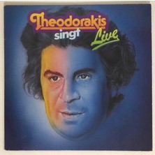 Mikis Theodorakis Theodorakis Singt Live Lp Plak (Orjinal 1979 Alman Dönem Baskı)