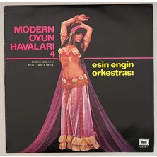 Esin Engin Orkestrası Modern Oyun Havaları 4 Lp Plak ( Orjinal 1979 Dönem Baskı)