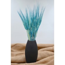 Dekora Çiçek Şoklanmış Başak (Buğday Başağı) - Mavi