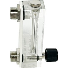 Meoflow Debimetre - Ayar Vanalı -Debi ölçer - Şamandıralı - Lzm Sıvı 25-250 Ml/dk