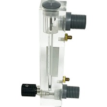 Meoflow Debimetre - Ayar Vanalı -Debi ölçer - Şamandıralı - Lzm Gaz 0,04-04 M3/sa