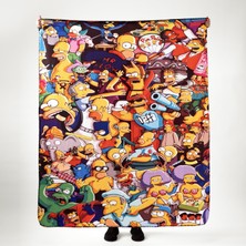 The Lucid Lab Simpsons Polar Tv Battaniyesi