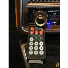 Pols Dekor ve Hediyelik Nostaljik Şarjlı USB Girişli Bluetooth'lu Radyo