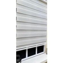 Storburada Zebra Stor Perde Ekru STB 400V02-D