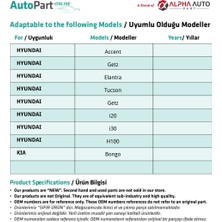 Alpha Auto Part Kia BONGO,I20,I30,H100,GETZ Için Debriyaj-Fren Pedal Lastiği