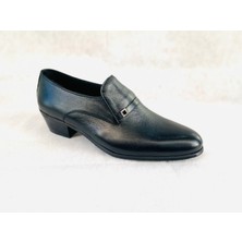 Eyubali Deri Çarşamba Yumurta Topuk Bağcıksız Erkek Ayakkabı