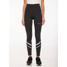 Discovery Expedition Siyah Kadın Baskılı Tayt D3WL-TYT2