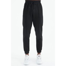 Air Jones Darian Siyah Jogger Erkek Eşofman Alt - 82113