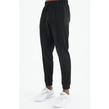 Air Jones Darian Siyah Jogger Erkek Eşofman Alt - 82113