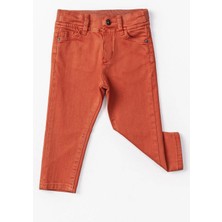 Gold Class Kidswear Lastikli Bel Çift Cepli Fermuarlı Erkek Çocuk Pantolon