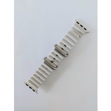 Decopratic Apple Watch Uyumlu Ocean Band 38/40/41 Stone Grey