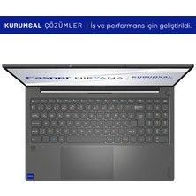 Casper Nirvana X700.5700-BV00A-G-F Ryzen 7-5700U 16 GB RAM 500GB NVME SSD GEN4 Windows 11