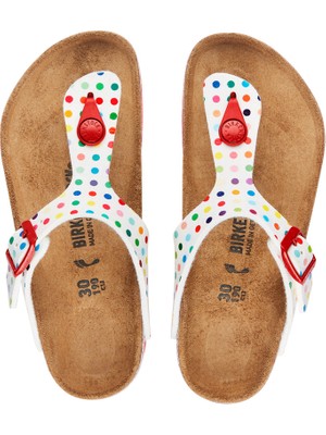 Birkenstock Gızeh Kıds Mf Dıgıtal Dots