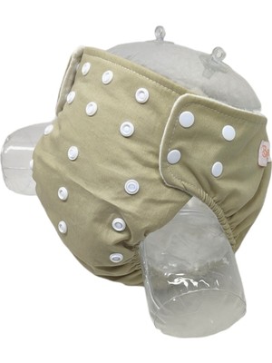 Bezhane Baby Ybb Yıkanabilir Bebek Bezi Cepli Haki YEŞIL (3KG-12KG)