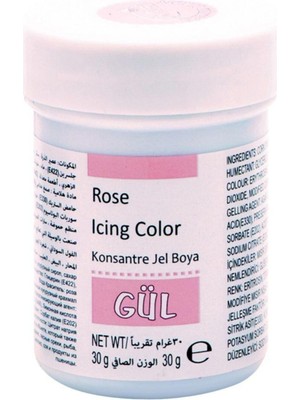 Dr. Gusto   Jel Gıda Boyası Gül (30  gr)