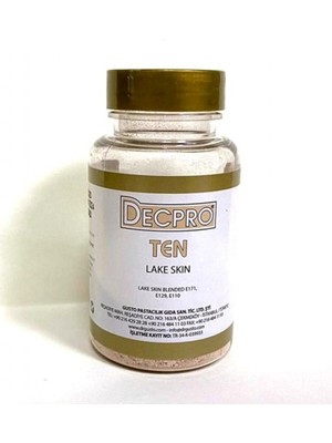 Decpro Yağ Bazlı Toz Çikolata Boyası Ten 25 gr