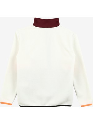 Discovery Expedition Beyaz Erkek Çocuk Dik Yaka Sweatshirt D3WB-SWT11