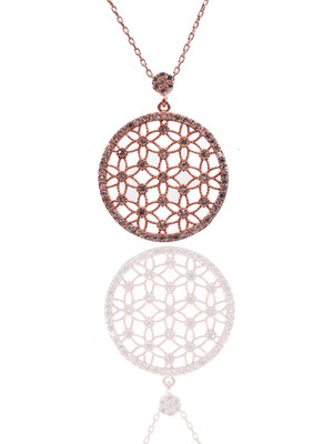 Neva Jewelry Renkli Taşlı Yaşam Çiçeği Kolye