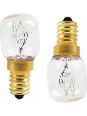 İcanpares Bosch Uyumlu Ankastre Davlumbaz Buzdolabı Fırın 15 Watt Gün Işığı 300° Halojen Ampül 2 Adet