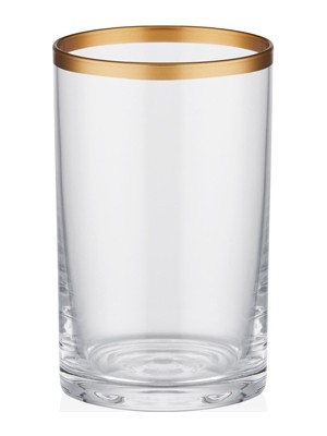Decorium Ehl-i Keyf 100 ml 6 Parça Kısa Cam Su Bardağı 9-01010347