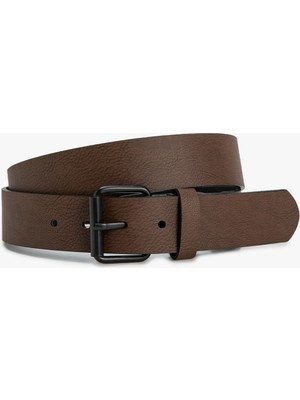 Koton Kemer Deri Görünümlü Metal Toka Detaylı