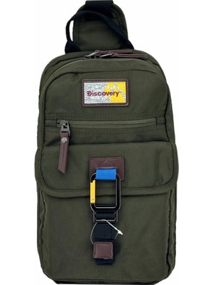 Çanta Yurdu Discovery Slingbag D00720 Çapraz Sırt Çantası Haki