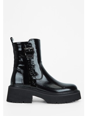 Tamer Tanca Kadın Deri Casual Bot 33 4970 Bn Bot SK23/24