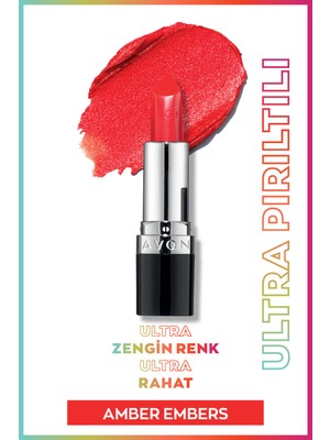 Avon Ultra Shimmer Lipstick - Amber Embers