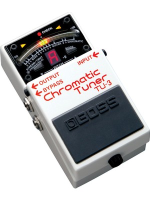 Boss TU-3 Chromatic Tuner Bas ve Elektro Gitar için