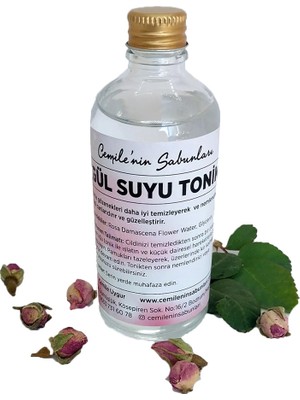 Cemile'nin Sabunları Gül Suyu Tonik 100 ml
