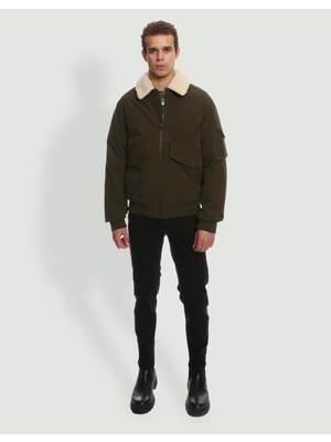 Jack & Jones Fonksiyonel Cepli Bomber Ceket - Bluclipper