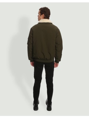 Jack & Jones Fonksiyonel Cepli Bomber Ceket - Bluclipper